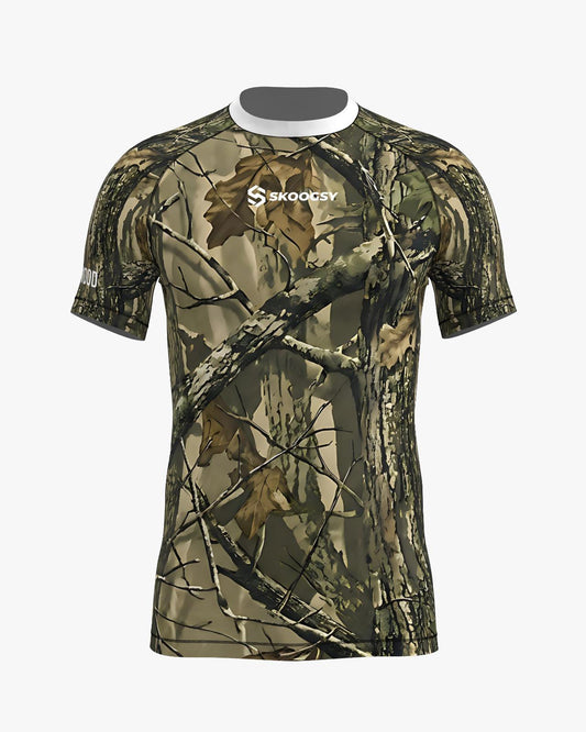 Custom Rashguard - Camo/White