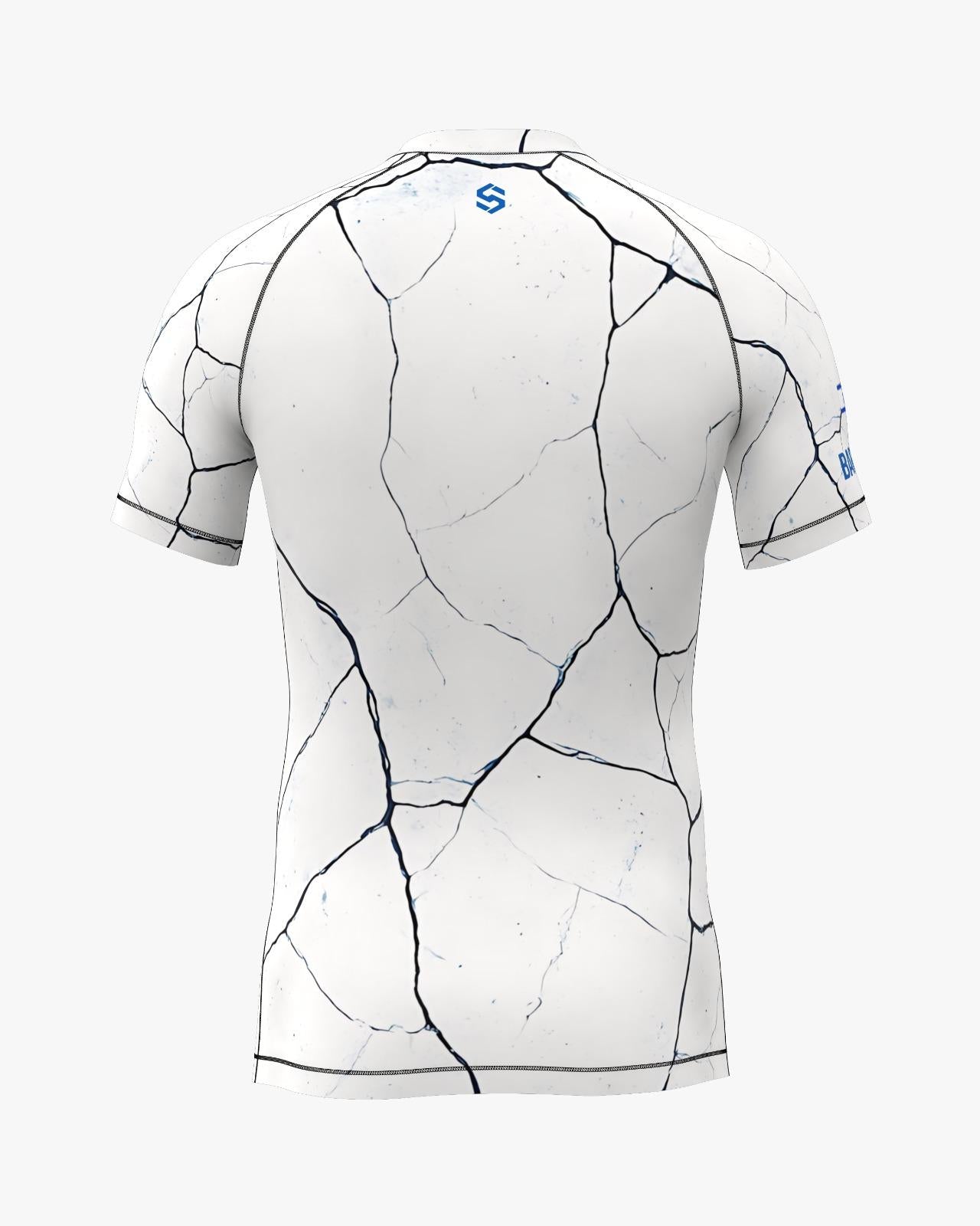 Custom Rashguard - White/Blue