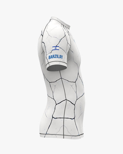 Custom Rashguard - White/Blue