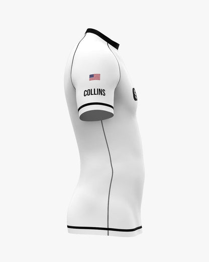 Custom Rashguard - White/Black