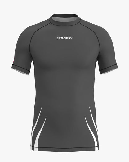 Custom Rashguard - Gray/White