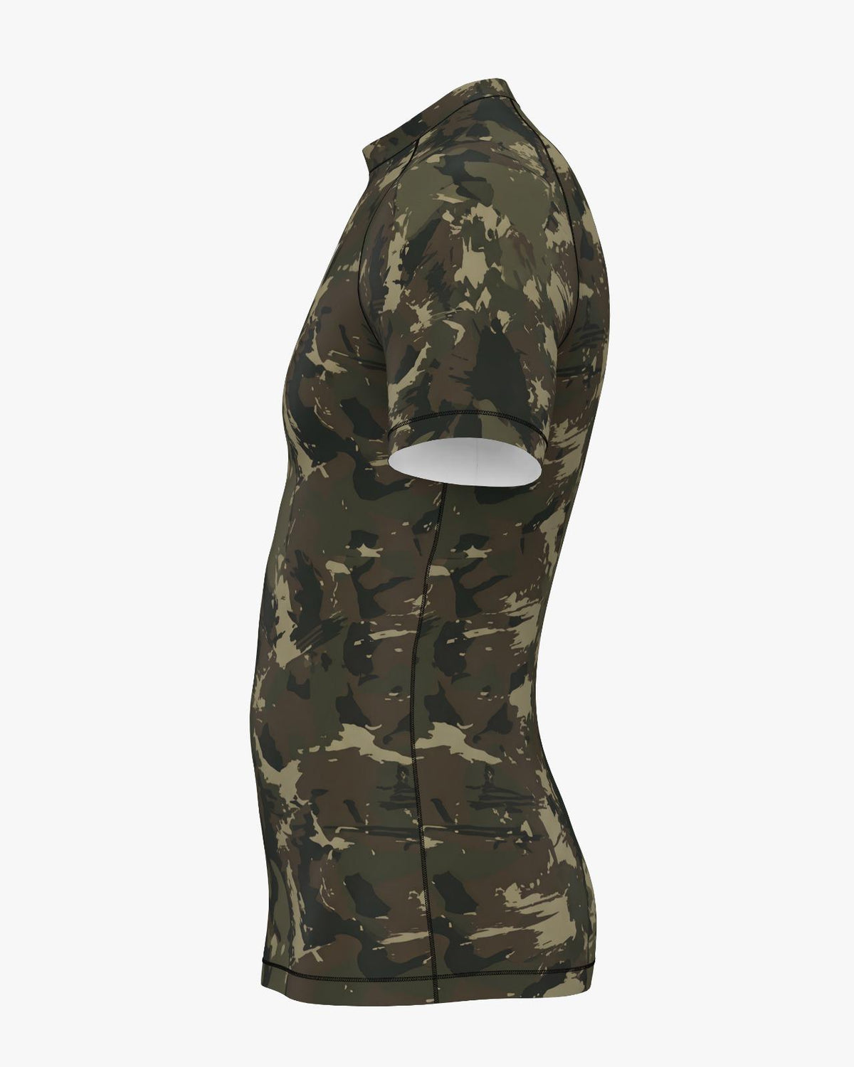 Custom Rashguard - Green Camo