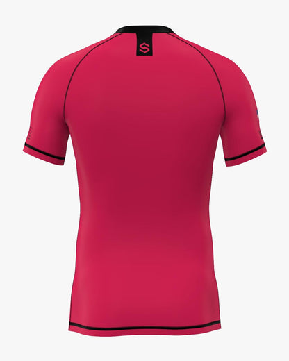 Custom Rashguard - Magenta/Black