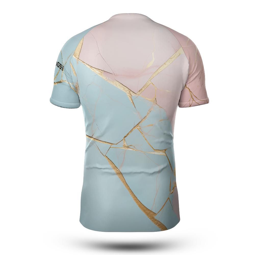 Fighter Kintsugi Short Sleeve Rashguard (Customizable)