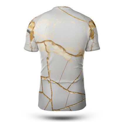 Fighter Kintsugi Short Sleeve Rashguard (Customizable)