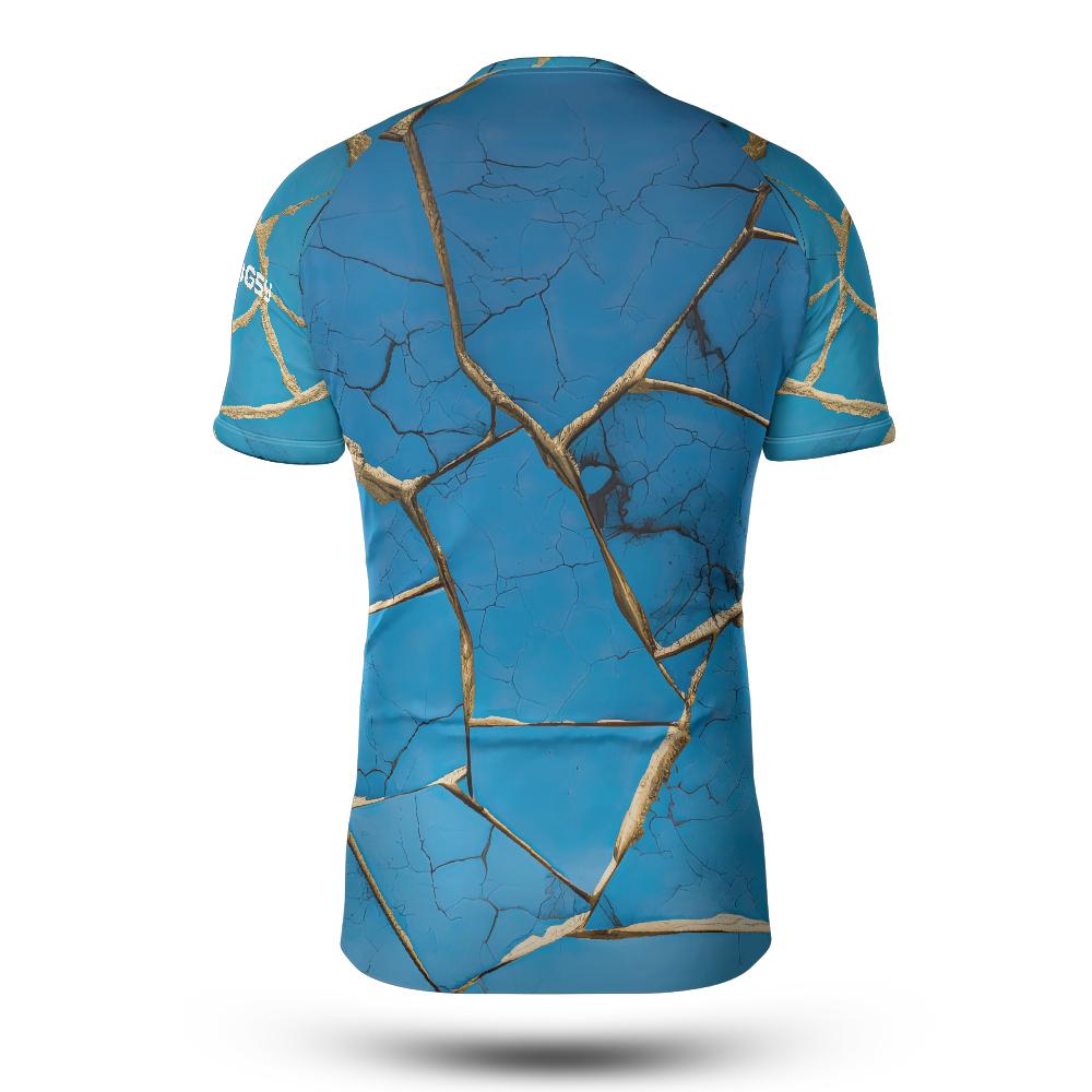 Fighter Kintsugi Short Sleeve Rashguard (Customizable)