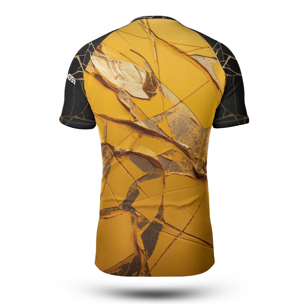 Fighter Kintsugi Short Sleeve Rashguard (Customizable)