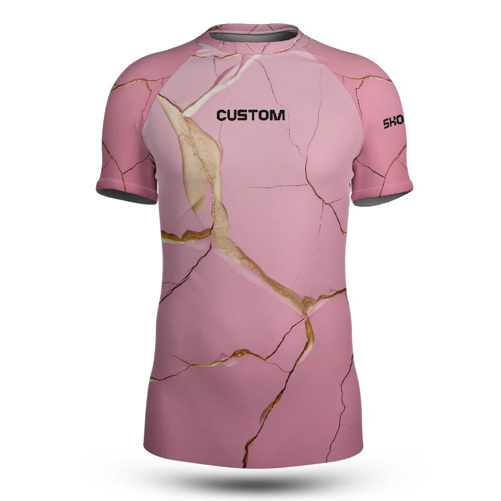 Fighter Kintsugi Short Sleeve Rashguard (Customizable)