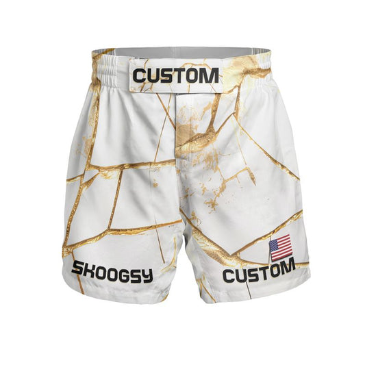 Custom MMA Shorts - Kintsugi