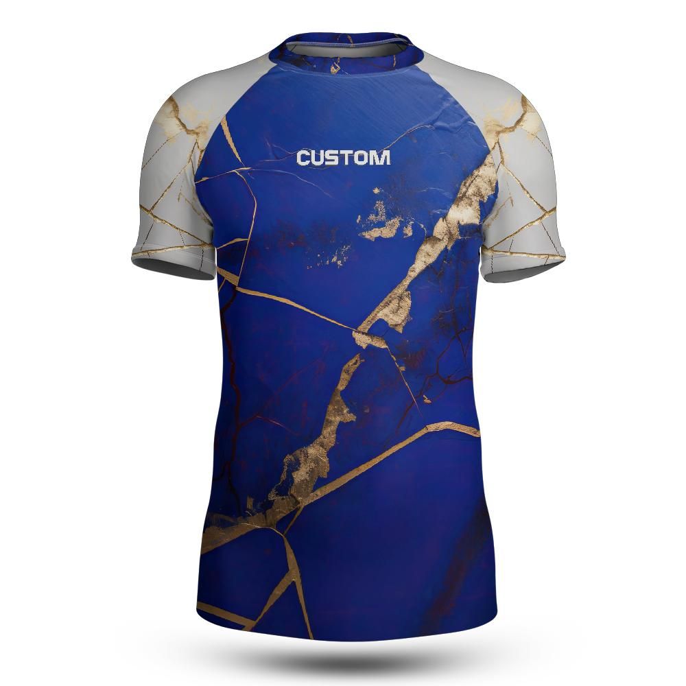 Fighter Kintsugi Short Sleeve Rashguard (Customizable)