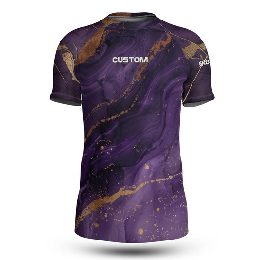 Fighter Kintsugi Short Sleeve Rashguard (Customizable)